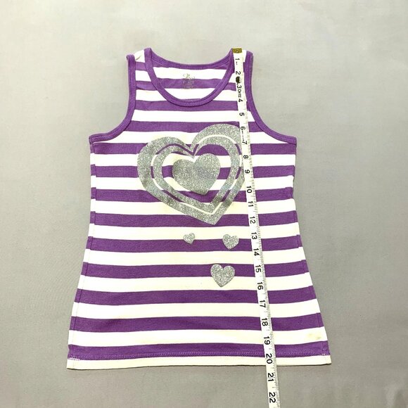 VIGOSS/Children's Place Girls Set. Size 10-12. Stretchy Jeans. Tank Tops Striped - Picture 11 of 16